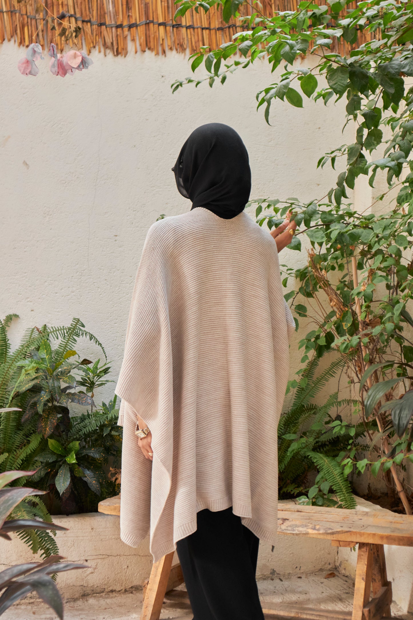 Poncho - Beige
