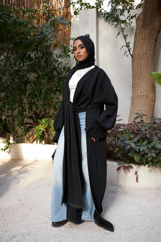 Flow Cardigan - Black