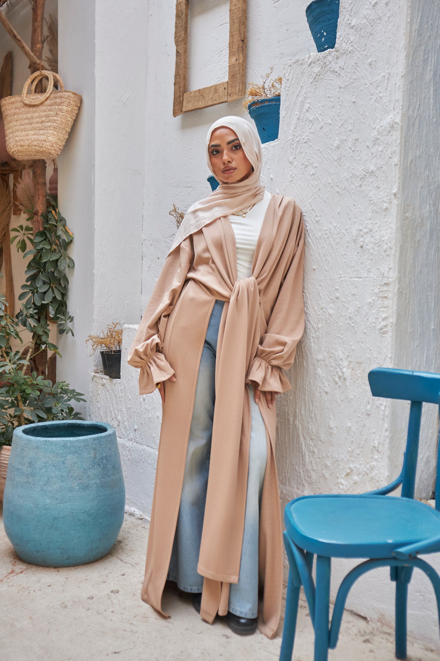 Flow Cardigan - Beige