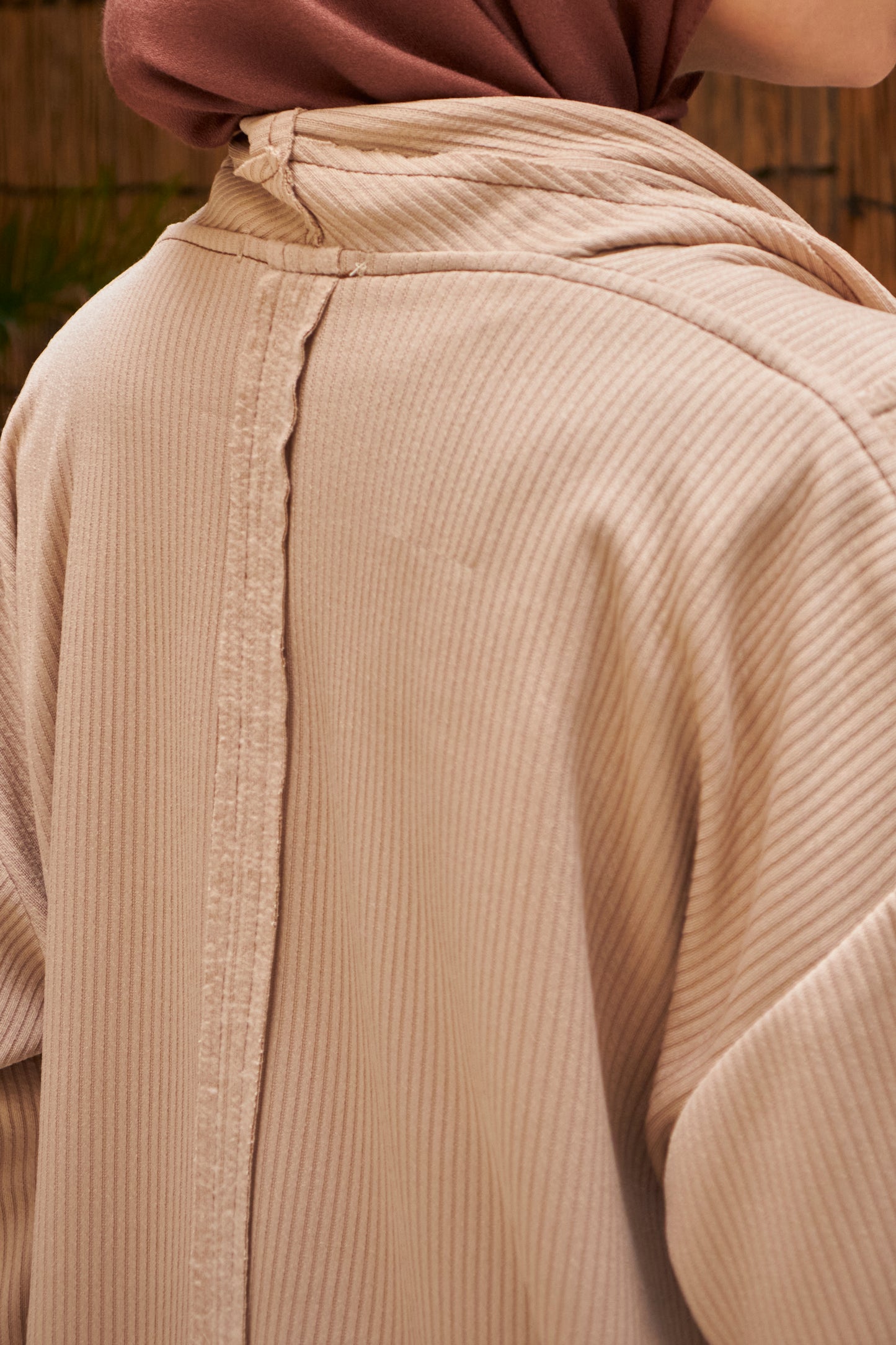 Unfinished Wool Set - Beige